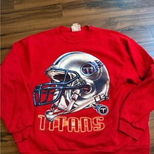 Red Titans Football Sweater Men’s XL